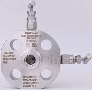 [Hot Item] Nai-Lok Super-Duplex 2205 Monoflange Double Block and Bleed Valves Class 2500 Instrument Valve Manifolds SBB Dbb Valve