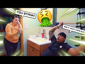 ACTING CONSTIPATED TO SEE GF REACTION 🤣 she didn't care!