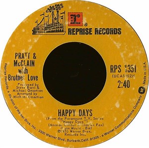 Pratt & McClain With Brother Love - Happy Days