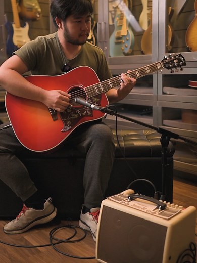 เสียงกีตาร์ Gibson Hummingbird Standard กับ Blackstar Sonnet 60