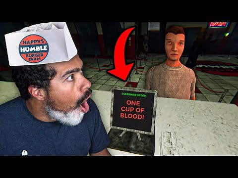The FULL VERSION of the FAST FOOD HORROR Game is Finally Here 🍔💀| Happy's Humble Burger Farm (EP. 1)