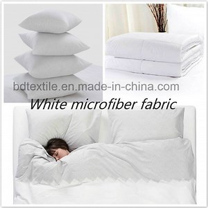 [Hot Item] Optical White Microfiber Fabric, off White Microfiber Bed Sheet Fabric