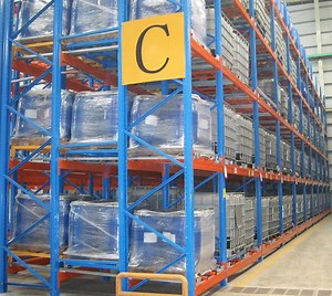 [Hot Item] Push Back Pallet Rack with Intensive Storage Steel Push Back Racking System