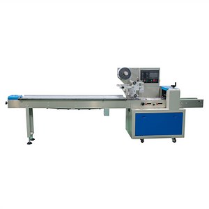 [Hot Item] Factory Direct Sale Pillow Carbon Sheet Horizontal Flow Pack Wrapping Machine