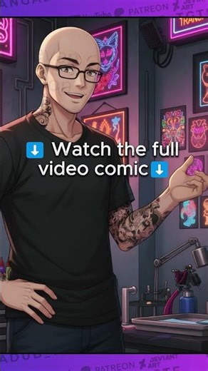 This weird INK😱 Male to Female Transformation Animation #tgtf #comicdub #anime #genderbender #comic