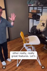 Looking for a high chair and don’t have a lot of space? Check out the...