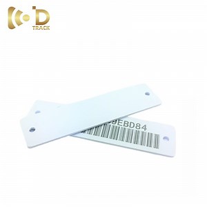 [Hot Item] Personalized Qr Code/Serial Number Warehouse Pallet UHF Card Logistics Smart Card Sticker Monza R6 Tag