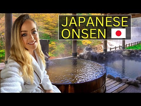 Getting Naked in a Japanese Onsen? We try a Traditional Nude Bath in Japan 🇯🇵