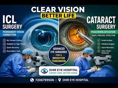 ICL Surgery Explained | Permanent Vision Correction Without LASIK”Cataract Surgery Step-by STEP
