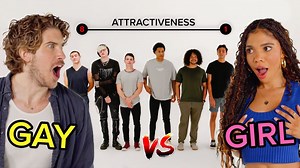 11K views · 99 reactions | Ranking 8 Guys By Attractiveness | Gay VS Girl! | Joey Graceffa | Facebook