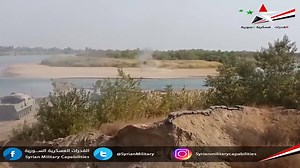 138K views · 800 reactions | The Syrian Army mitigates the threat of booby traps on an island in the Euphrates river using a UR-77 Meteorite mine clearing line charge (MCLC). ~Will | Funker530 - Military Community | Facebook
