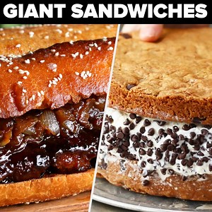 10K views · 41 reactions | Giant sandwiches for giant appetites! See and shop the recipe: https://tasty.co/buy/giant-bbq-rib-sandwich-to-feed-a-crowd | Tasty Presents | Facebook