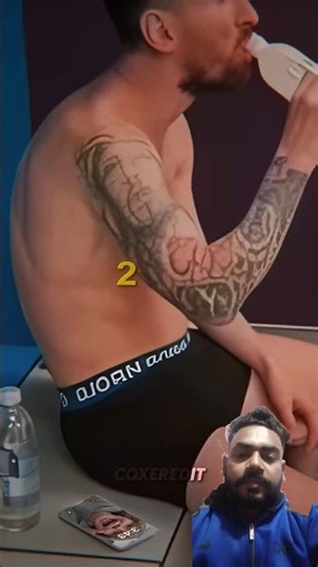 Messi's Back Posture Transformation Over Time 😳🥶