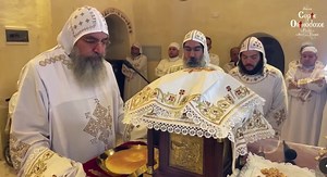 Commémoration des défunts par Anba Marc (la diptyque). En mémoire d’Anba Sarabamoun abbé du monastère Anba Bishoy 🤍🕊️ | DCO Anba Marc