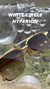 WHITE CIRCLE HYPERION. OBJET d’ART Hand crafted in Japan. #MASSADA #MASSADAeyewear #japan #inujima | MASSADA EYEWEAR