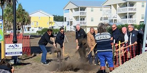 Groundbreaking ceremony for playground held in honor of girl who died from leukemia