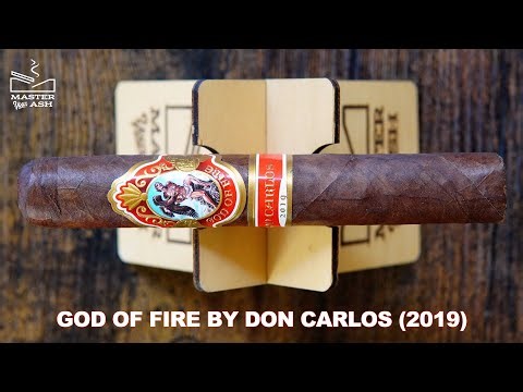 God of Fire by Don Carlos 2019 Robusto Gordo Cigar Review