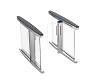 [Hot Item] RFID Pedestrian Access Control Speed Gate Turnstile