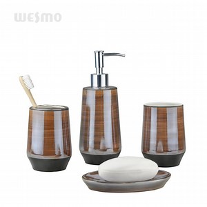 [Hot Item] Porcelain Soap Dish Bathroom Accessories Set