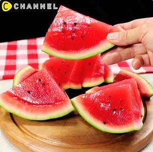 How to make Whole Watermelon Jelly *We have Instagram too! http://bit.ly/29pCoCV :) | C Channel