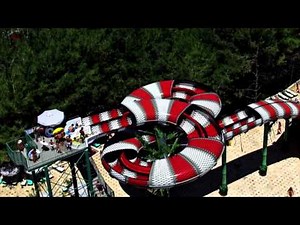 Six Flags Great Adventure Hurricane Harbor King Cobra Water Park Slide