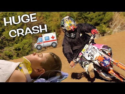 ENDED RACE IN HOSPITAL! DANGERBOY CRASHES AT MINI O'S!