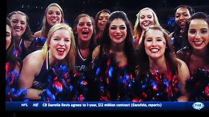 From Tonight's Big East Tournament Game against the Georgetown Hoyas @ Madison Square Garden in NYC; THIS IS STRICTLY FOR THE ENJOYMENT OF COLLEGE CHEERLEADING and there's no Copyrighted material!!! #DePaulCheer #DPUDT #BlueDemonNation #DePaul #BlueDemons #BeatStJohns #BigEastWBB | College Cheerleaders on Television & More
