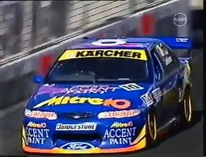 16K views · 369 reactions | Mark Larkham takes his first V8 Supercar win at the Gold Coast 1998!  TEN & RacingVolt #tufftouringcars | TUFF Collectables | Facebook