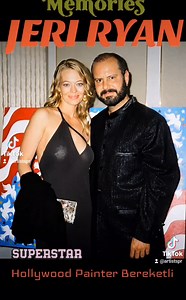 Jeri Ryan! Hollywood Painter Metin Bereketli