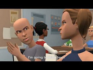 Classic Caillou drinks beer at School/Grounded