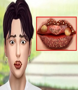 9.3K views · 45 reactions | Amazing! Treats to Remove Maggots and Worm from Infected Lips | Lline Theodora | Facebook