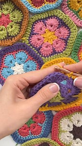 1.6K views · 11 reactions | African flower motif. You can find the hexagon motif tutorial on my youtube channel ️ 李 . . . . . #CrochetAddict, #YarnLife, #CardiganPattern, #DIYCardigan, #CrochetCommunity, #CrochetTutorial, #CrochetHowTo, #CrochetInstructions, #LearnToCrochet, #CrochetTips, #CrochetLesson, #CrochetGuide, #CrochetForBeginners, #CrochetVideo, #CrochetEducation, #CrochetTeacher, #CrochetWorkshop, #CrochetSkills, #YarnCrafts, #CrochetTechniques | TScrochetdesign | Facebook