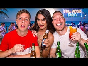 Getting Drunk With Ladyboys In Thailand!