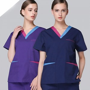 [Hot Item] Hospital Scrub Uniform Nurse Shirt Medical Special Design Nurse Uniform