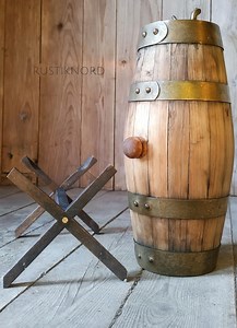 Small Vintage Wooden Drinks Keg From Sweden. Decor,brewiana Display.not Watertight - Etsy Canada