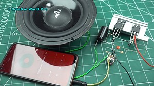 Simple Amplifier Circuit - Homemade | Creative World Pro