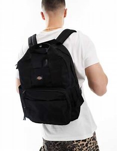 Dickies Lisbon backpack in black  | ASOS