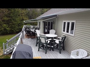Gilford NH. Sunesta Sunstyle Motorized Awning with wind sensor