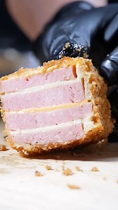 Deep Fried Spam with Cheese 😍😍 | Bayashi