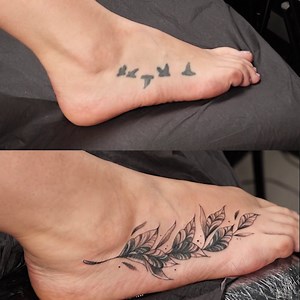 192K views · 237 reactions | Amazing Tattoo Fixing! Thanks for watching! Please be aware that this video is for entertainment purposes only and techniques shown should not be attempted at home! | Hungry Panda | Facebook