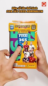 6.8K views · 12 reactions | [PANINI] Unbox hộp nhỏ chưa đã tay? LEVEL UPPP! Sắm ngay hộp PANINI FIFA 365 2026 cỡ lớn!!! ✨Săn kho báu độc nhất cho riêng mình qua từng gói thẻ!!!✨ Khám phá ngay bộ sưu tập thẻ PANINI tại  https://tinyurl.com/4jnzss6e #Mykingdom #Panini #FIFA365 #TradingCard | Mykingdom | Facebook
