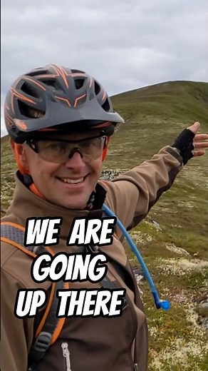 Mullach Clach a Bhlair. Munro mtb. Scottish Highlands Mountain Biking. Scotland mtb. #shorts