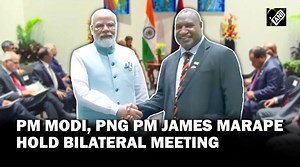 4K views · 310 reactions | PM Modi holds bilateral meeting with PNG PM James Marape at APEC House #NarendraModi #papuanewguinea #JamesMarape #LatestNews | Asian News International (ANI) | Facebook