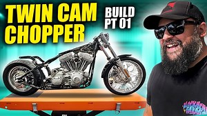 I’m building a Harley chopper!🔧 (Pt 01: Stripping)
