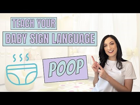 ASL sign for POOP - Teach Your Baby Sign Language!