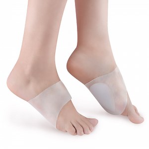 [Hot Item] Gel Arch Support Sleeve Soft Silicone Arch Support Socks Insole