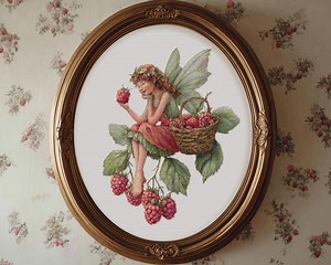 Cross Stitch Pattern: Raspberry Fairy (PDF Download, Pattern Keeper Compatible) - Etsy Canada