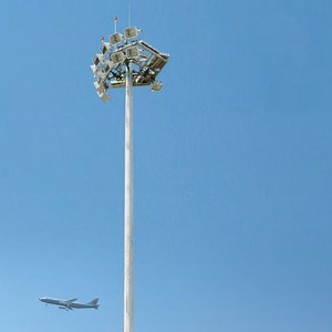 [Hot Item] IP67 20m/25m/30m/40m Lowering Device High Mast Lighting Pole