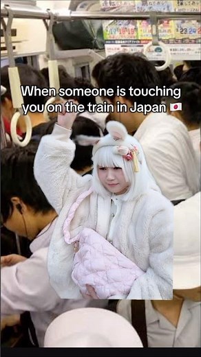 Chikan on train: Japanese vs. Slavic girl