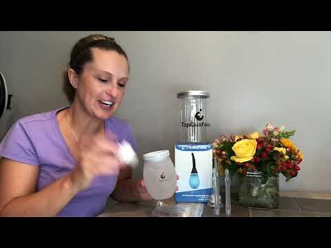 Review of TopQuaFocus Large Dual Mode Enema Bulb Enema Kit Douche Kit with 14oz / 420ml (Clear)